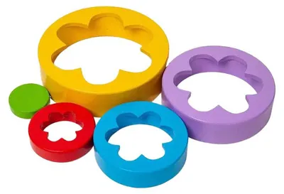 Produktbild von Bigjigs Toys Blumenturm