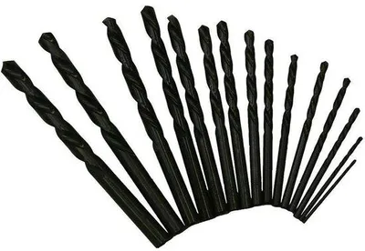 Obrázek produktu pro Sada vrtáků, 10 kusů, 4,5 mm, HSS ocel, na kov, dřevo a hliník