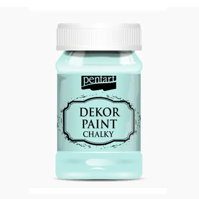 Produktbild von PENTART Dekorfarbe Chalky, 100 ml, Patinagrün