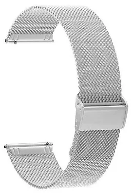 Zdjęcie produktu dla Pasek do zegarka smartwatch siatka stal nierdzewna 20 22 mm