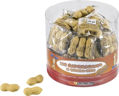 Produktbild von Radiergummi Erdnuss-Form VE=40x3 Stück