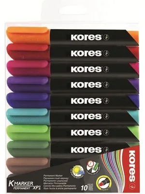 Produktbild von Permanentmarker Kores K-marker / 10 Stück