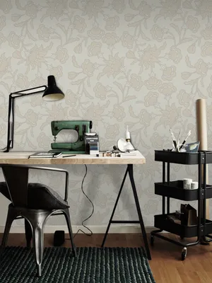 Produktbild von Coloray Fototapete 104x70 cm Latextapete Magicstick - Floral brown