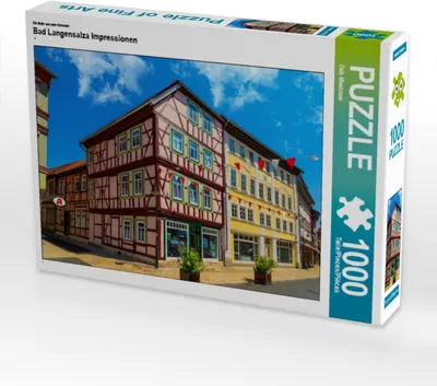Produktbild von CALVENDO Puzzle Ein Motiv aus dem Kalender Bad Langensalza Impressionen | 1000 Teile Lege-Größe 64x48cm Foto-Puzzle für glückliche Stunden