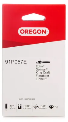 Produktbild von Kettensägenkette Oregon 91P 16" 40cm 57 Glieder rückschlagsarm kompatibel