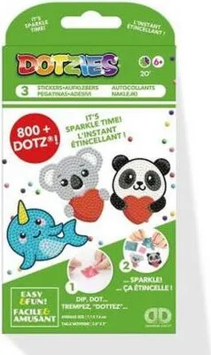 Produktbild von DOTZIES BY DIAMOND DOTZ - Diamond Painting Sticker Lieblingstiere