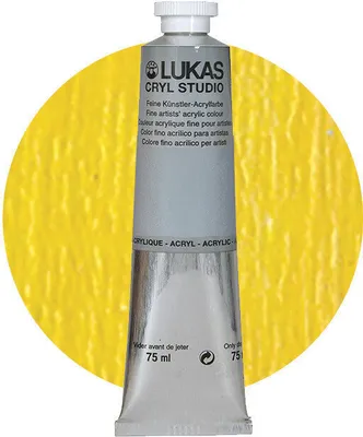 Obrázek produktu pro Lukas Cryl Studio Akrylová barva Cadmium Yellow (Hue) 75 ml 1 ks