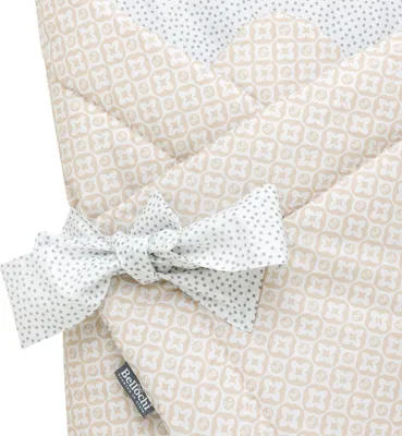 Immagine prodotto di Bellochi 2in1 Baby Impact Stroip Baby Sluice - 100% cotone pannolino da soffitto - 75 x 75 cm - per passeggino, culla o seggiolino - tutto l'anno -  Öko -Tex - Lui Dots