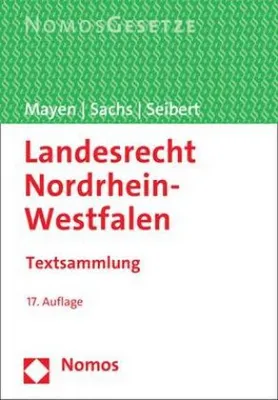 Produktbild von Landesrecht Nordrhein-Westfalen