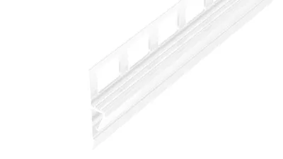 Obrázek produktu pro AP47 pro sanitární použití 01 lišta, PVC bílá, 45 mm, 2,5 m
