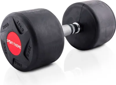 Produktbild von Sport-Thieme Kompakthantel "Gummi", 20 kg