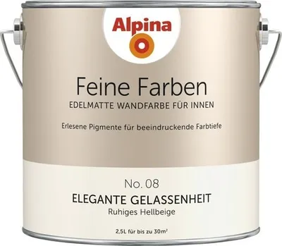 Produktbild von Alpina Feine Farben konservierungsmittelfrei Elegante Gelassenheit 2,5 L