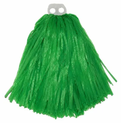 Produktbild von Cheerleader Pompon mit Ringgriff | Farbwahl Farbe: Grün
