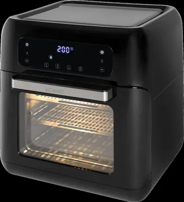 Produktbild von Bomann FR 6031 H CB Single 11 L Freistehend 1500 W Heißluftfritteuse Schwarz