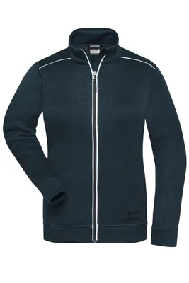 Produktbild von Pflegeleichte Strickfleece-Jacke black/black, Gr. XXL