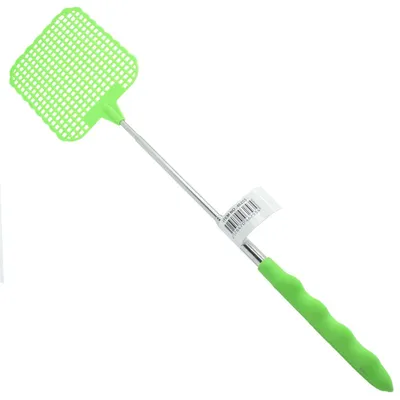 Produktbild von Fliegenfänger in verschiedenen Farben 70 cm Teleskopfliegenklatsche