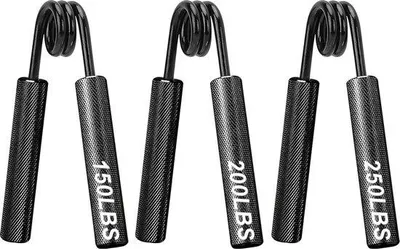 Produktbild von Famanu Handtrainingsgerät Fingertrainer - 3 Gewichte (75, 100, 125 kg)