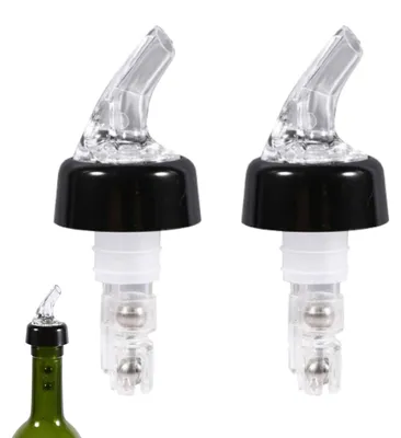 2er-Pack 15 ml Dosierausgießer für Flaschen, Weiß