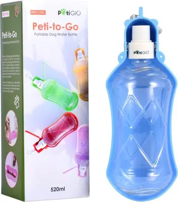 Obrázek produktu pro Peti-to-Go přenosná láhev na vodu pro psy 520ml Blue