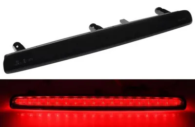 Für VW T5 mit Heckklappe LED 3 Drittes Bremslicht Bremsleuchte Schwarz Smoke in der Farbe Schwarz von Goingfast