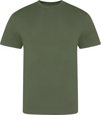 Produktbild von Just Ts JT100 | Herren Shirt The 100 T, Gekämmte, ringgesponnene Baumwolle - Farbe: Earthy Green - Größe: M