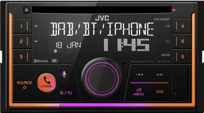 Image de JVC KW-DB95BT 2DIN Autoradio – Multicolor