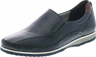 Produktbild von Sioux Hajoko-700 Slipper in Übergrößen Blau37841 große Herrenschuhe, Größe:49.5