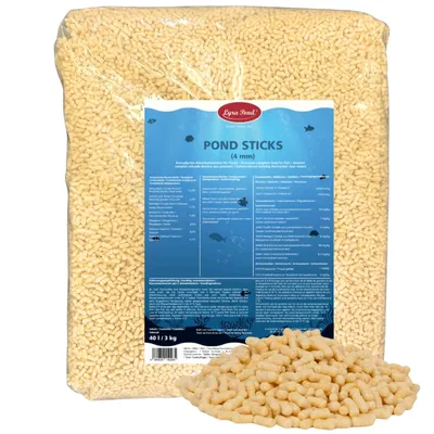 Produktbild von 40 Liter (3 kg) Lyra Pond® Pond Sticks Fischfutter Teichfutter