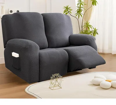 Produktbild von Recliner Bezug für 2 Sitze mit Taschen und Antirutsch
