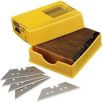 Produktbild von STANLEY TRAPEZKLINGEN 62 mm MIT LÖCHERN 1992 /100 Stk.