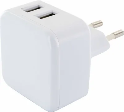 Produktbild von Schwaiger 230V Ladeadap., 2xUSB 2.0 A Buchse 1 x Eurost.TypC