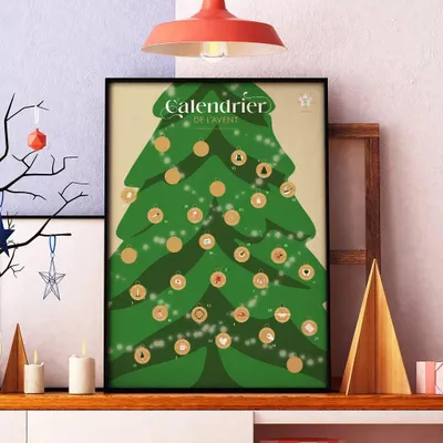 Image de Calendrier de l'Avent à Gratter - En solo