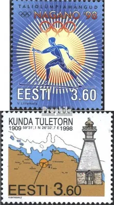 Produktbild von Briefmarken Estland 1998 Mi 316,322 (kompl.Ausg.) postfrisch Winterspiele