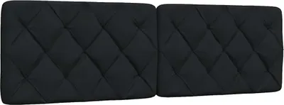 Immagine prodotto di Cuscino per testiera nero 160 cm in tessuto