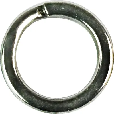 Produktbild von VMC 3562 Heavy Duty Bent Split Ring - Sprengringe, Größe / Beschichtung / Tragkraft / Packungsinhalt:Gr. 4 / Polished / 47kg / 14 Stück