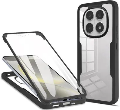 Produktbild von Schokbeständiges transparentes Silikon-Hüllenohr für 5G, kratzfester Schutz