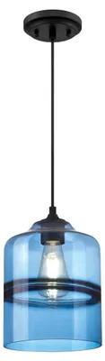 Zdjęcie produktu dla WESTINGHOUSE Sapphire 63666 Lampa wisząca E27 czarna (matowa)