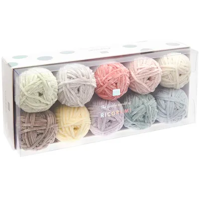Produktbild von Ricorumi Set 10er "Nilli Nilli pastel", Farben: 002, 005, 007, 025, 018, 014, 016, 011, 003, 022