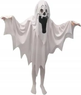 Zdjęcie produktu dla Kostium dla dzieci Duch Halloween 122-128 cm PartyTino