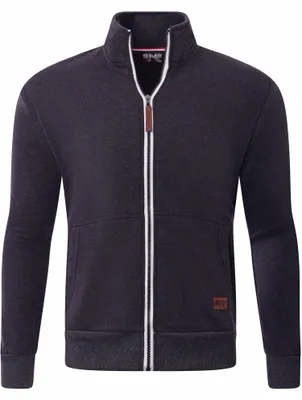 Produktbild von Reslad Sweatjacke Herren ohne Kapuze RS-1015 Anthrazit XL