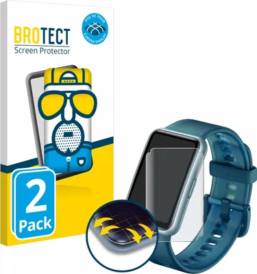 Produktbild von 2x BROTECT Fullscreen Schutzfolie für Huawei Watch Fit Special Edition Displayschutz Folie Fullcover Matt Entspiegelungsfolie
