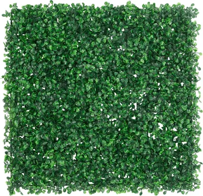 Produktbild von vidaXL Kunsthecken 24 Stk. Grün 50x50 cm