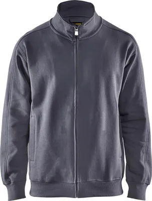 Produktbild von Blakläder Sweatshirt mit Reißverschluss 3349 1048 in div. Farben, Farbe:grau, Größe:4XL