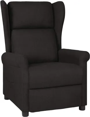 Produktbild von Relaxsessel Schwarz Stoff