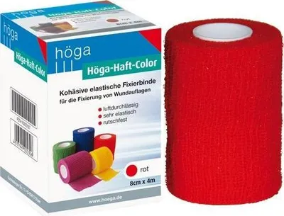 Image de Höga-Haft-Color 8cmx4m rouge 1 pc