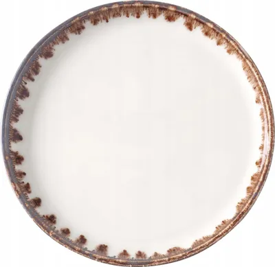Obrázok produktu pre Vanilkový plytký tanier, 26 cm
