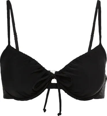 Produktbild von LSCN by Lascana Bügel-Bikini-Top Gina schwarz Größe 48 Cup E