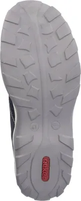 Produktbild von Rieker Herren Schnürschuh Halbschuh Textil Stretch Mesh 08015, Größe:44 EU, Farbe:Blau