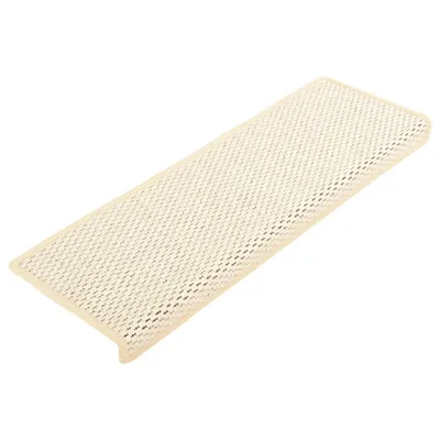 Immagine prodotto di Tappeti Autoadesivi Scale Aspetto Sisal 15 pz 65x21x4 cm Berber