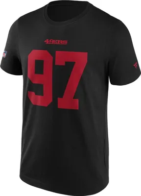 Immagine prodotto di Maglietta della squadra NFL San Francisco 49ers, numero 97, con il nome "Nick Bosa" - taglia XL
